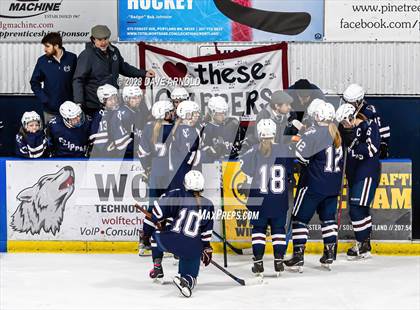 Thumbnail 2 in Yarmouth/Freeport vs. Cheverus/Kennebunk/OldOrchard/Windham (MPA State Final) photogallery.