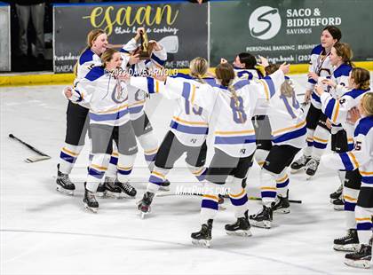 Thumbnail 3 in Yarmouth/Freeport vs. Cheverus/Kennebunk/OldOrchard/Windham (MPA State Final) photogallery.