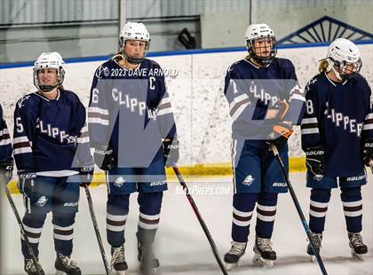 Thumbnail 1 in Yarmouth/Freeport vs. Cheverus/Kennebunk/OldOrchard/Windham (MPA State Final) photogallery.