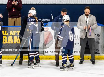 Thumbnail 3 in Yarmouth/Freeport vs. Cheverus/Kennebunk/OldOrchard/Windham (MPA State Final) photogallery.