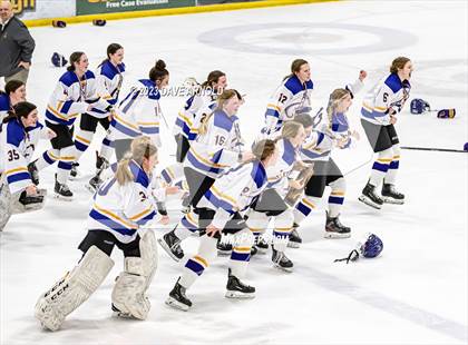 Thumbnail 1 in Yarmouth/Freeport vs. Cheverus/Kennebunk/OldOrchard/Windham (MPA State Final) photogallery.