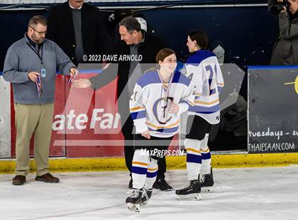 Thumbnail 2 in Yarmouth/Freeport vs. Cheverus/Kennebunk/OldOrchard/Windham (MPA State Final) photogallery.