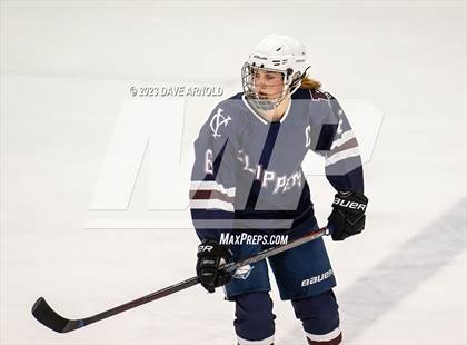 Thumbnail 3 in Yarmouth/Freeport vs. Cheverus/Kennebunk/OldOrchard/Windham (MPA State Final) photogallery.