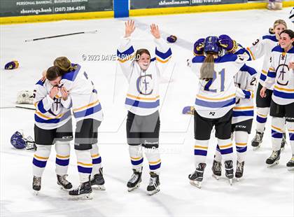 Thumbnail 3 in Yarmouth/Freeport vs. Cheverus/Kennebunk/OldOrchard/Windham (MPA State Final) photogallery.