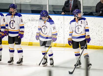 Thumbnail 2 in Yarmouth/Freeport vs. Cheverus/Kennebunk/OldOrchard/Windham (MPA State Final) photogallery.