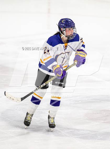 Thumbnail 3 in Yarmouth/Freeport vs. Cheverus/Kennebunk/OldOrchard/Windham (MPA State Final) photogallery.
