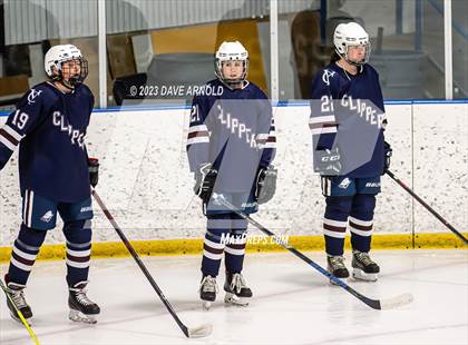 Thumbnail 3 in Yarmouth/Freeport vs. Cheverus/Kennebunk/OldOrchard/Windham (MPA State Final) photogallery.