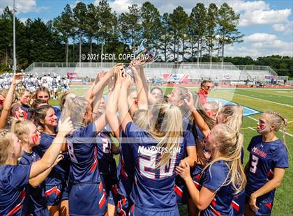 Thumbnail 2 in Milton vs. West Forsyth (GHSA 6A-7A Championship) photogallery.