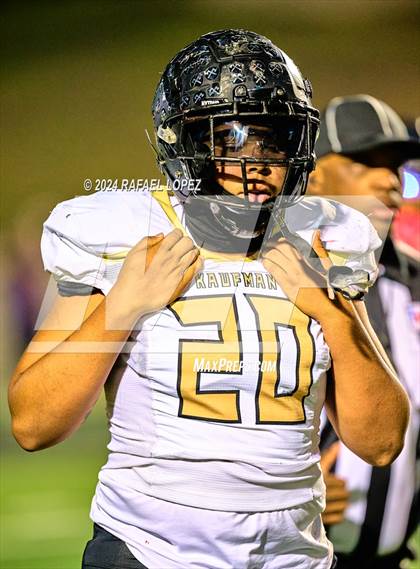 Thumbnail 2 in Kaufman vs. Port Neches-Groves (UIL 5A D2 Football Area) photogallery.