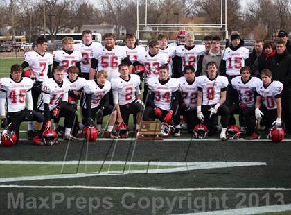 Thumbnail 2 in Hodgeman County vs. Osborne (KSHSAA 8M Division 1 Final) photogallery.