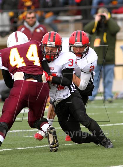 Thumbnail 1 in Hodgeman County vs. Osborne (KSHSAA 8M Division 1 Final) photogallery.