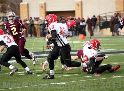 Thumbnail 2 in Hodgeman County vs. Osborne (KSHSAA 8M Division 1 Final) photogallery.