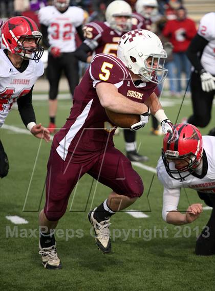 Thumbnail 3 in Hodgeman County vs. Osborne (KSHSAA 8M Division 1 Final) photogallery.