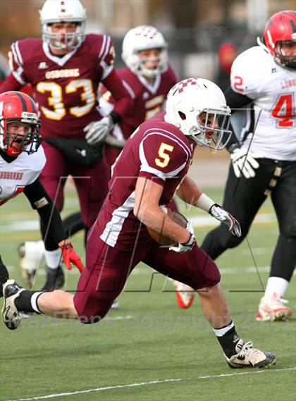 Thumbnail 2 in Hodgeman County vs. Osborne (KSHSAA 8M Division 1 Final) photogallery.