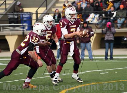Thumbnail 1 in Hodgeman County vs. Osborne (KSHSAA 8M Division 1 Final) photogallery.