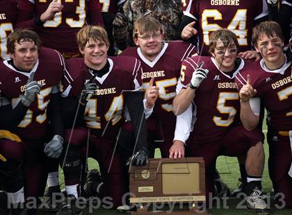 Thumbnail 1 in Hodgeman County vs. Osborne (KSHSAA 8M Division 1 Final) photogallery.