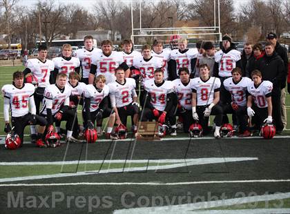 Thumbnail 1 in Hodgeman County vs. Osborne (KSHSAA 8M Division 1 Final) photogallery.