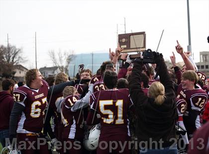 Thumbnail 1 in Hodgeman County vs. Osborne (KSHSAA 8M Division 1 Final) photogallery.