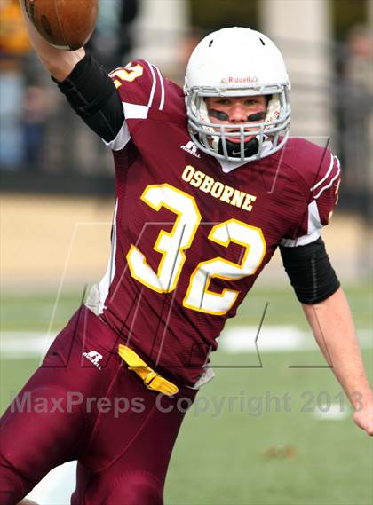 Thumbnail 2 in Hodgeman County vs. Osborne (KSHSAA 8M Division 1 Final) photogallery.