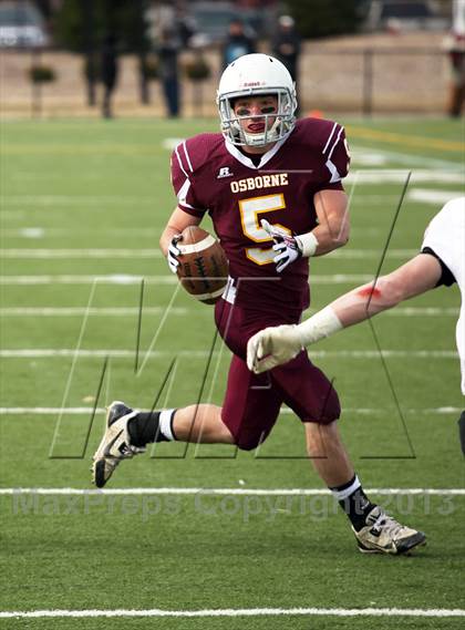 Thumbnail 3 in Hodgeman County vs. Osborne (KSHSAA 8M Division 1 Final) photogallery.