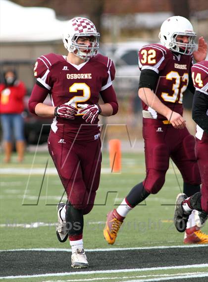 Thumbnail 3 in Hodgeman County vs. Osborne (KSHSAA 8M Division 1 Final) photogallery.