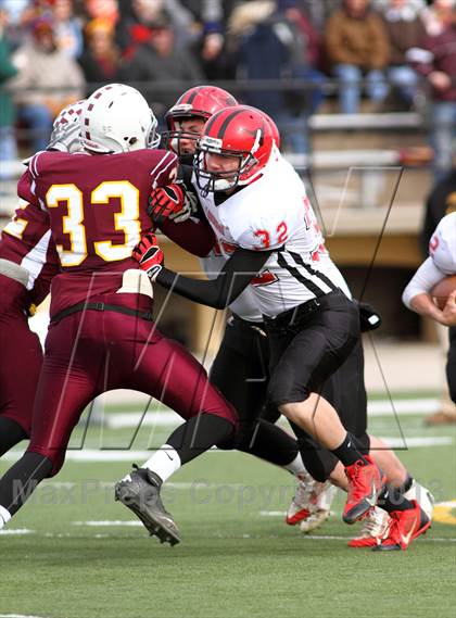 Thumbnail 2 in Hodgeman County vs. Osborne (KSHSAA 8M Division 1 Final) photogallery.