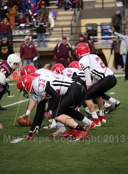 Thumbnail 2 in Hodgeman County vs. Osborne (KSHSAA 8M Division 1 Final) photogallery.