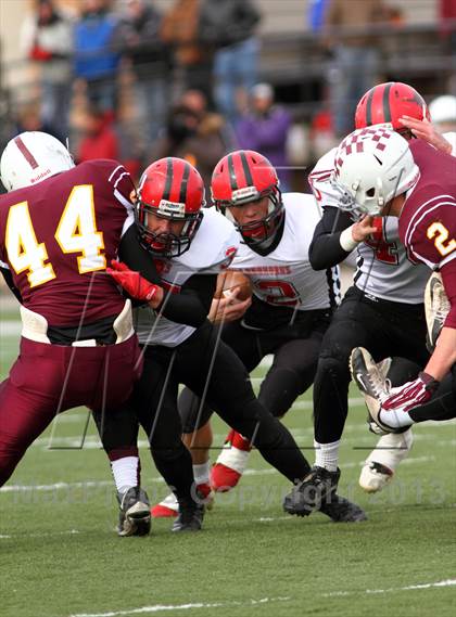 Thumbnail 1 in Hodgeman County vs. Osborne (KSHSAA 8M Division 1 Final) photogallery.