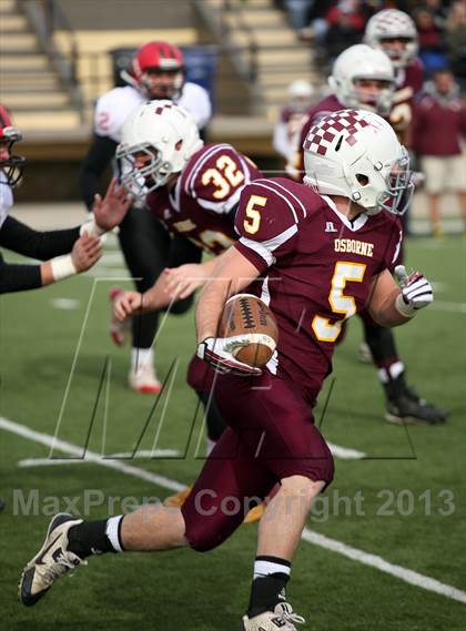 Thumbnail 2 in Hodgeman County vs. Osborne (KSHSAA 8M Division 1 Final) photogallery.