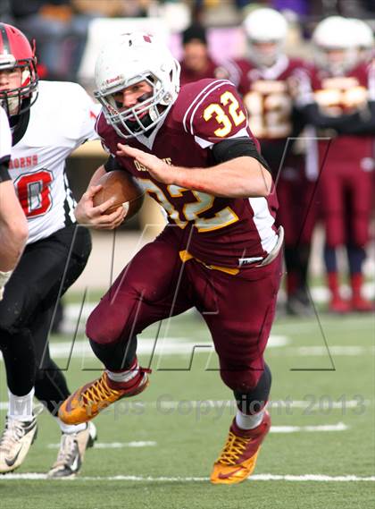 Thumbnail 2 in Hodgeman County vs. Osborne (KSHSAA 8M Division 1 Final) photogallery.
