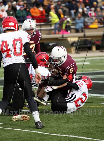 Thumbnail 1 in Hodgeman County vs. Osborne (KSHSAA 8M Division 1 Final) photogallery.