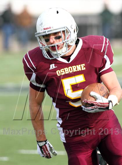 Thumbnail 2 in Hodgeman County vs. Osborne (KSHSAA 8M Division 1 Final) photogallery.