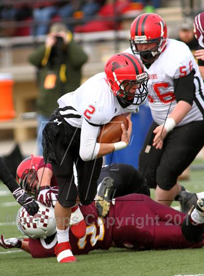 Thumbnail 3 in Hodgeman County vs. Osborne (KSHSAA 8M Division 1 Final) photogallery.