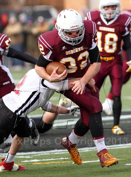 Thumbnail 2 in Hodgeman County vs. Osborne (KSHSAA 8M Division 1 Final) photogallery.