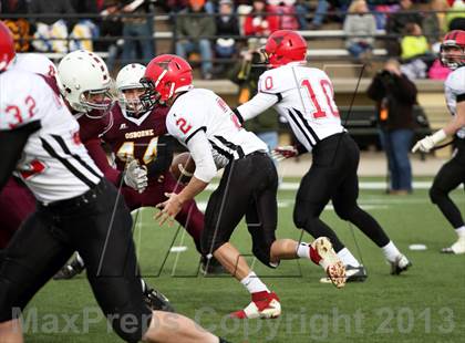 Thumbnail 3 in Hodgeman County vs. Osborne (KSHSAA 8M Division 1 Final) photogallery.