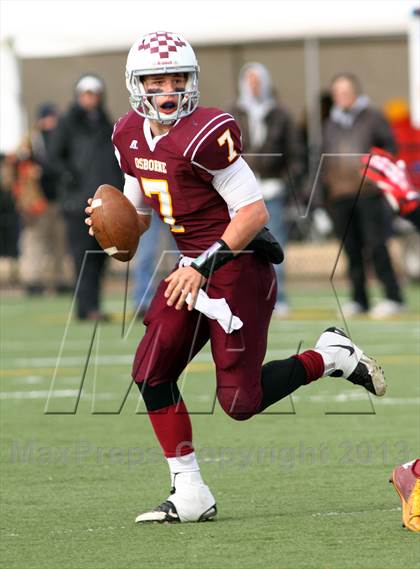 Thumbnail 2 in Hodgeman County vs. Osborne (KSHSAA 8M Division 1 Final) photogallery.