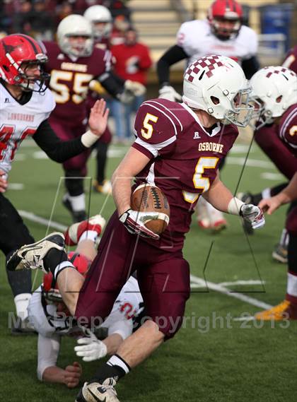 Thumbnail 1 in Hodgeman County vs. Osborne (KSHSAA 8M Division 1 Final) photogallery.