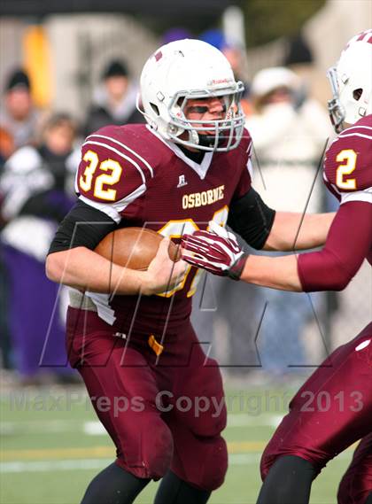 Thumbnail 2 in Hodgeman County vs. Osborne (KSHSAA 8M Division 1 Final) photogallery.