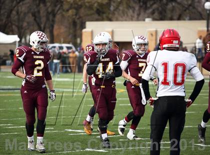 Thumbnail 1 in Hodgeman County vs. Osborne (KSHSAA 8M Division 1 Final) photogallery.