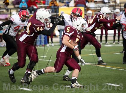 Thumbnail 2 in Hodgeman County vs. Osborne (KSHSAA 8M Division 1 Final) photogallery.