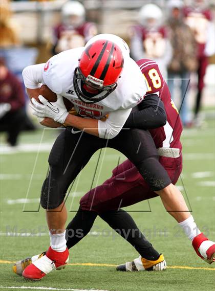 Thumbnail 2 in Hodgeman County vs. Osborne (KSHSAA 8M Division 1 Final) photogallery.