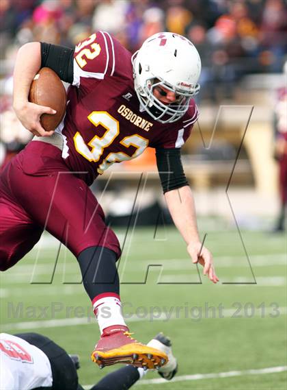 Thumbnail 2 in Hodgeman County vs. Osborne (KSHSAA 8M Division 1 Final) photogallery.