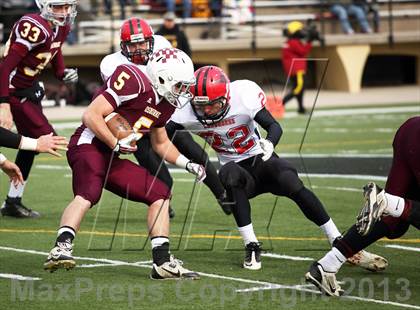 Thumbnail 2 in Hodgeman County vs. Osborne (KSHSAA 8M Division 1 Final) photogallery.
