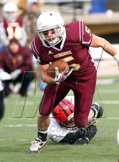 Thumbnail 3 in Hodgeman County vs. Osborne (KSHSAA 8M Division 1 Final) photogallery.