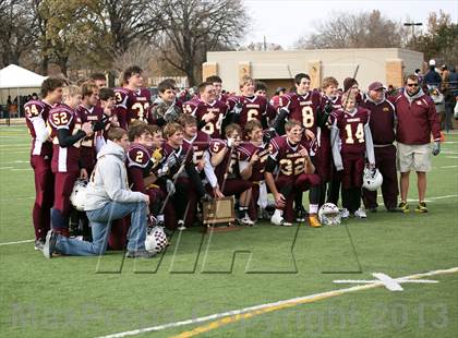 Thumbnail 2 in Hodgeman County vs. Osborne (KSHSAA 8M Division 1 Final) photogallery.