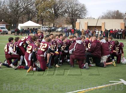 Thumbnail 2 in Hodgeman County vs. Osborne (KSHSAA 8M Division 1 Final) photogallery.