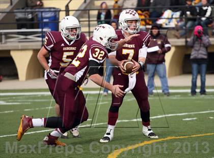 Thumbnail 2 in Hodgeman County vs. Osborne (KSHSAA 8M Division 1 Final) photogallery.