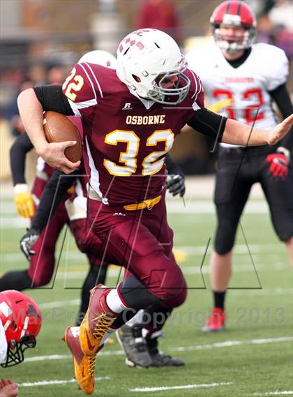 Thumbnail 3 in Hodgeman County vs. Osborne (KSHSAA 8M Division 1 Final) photogallery.