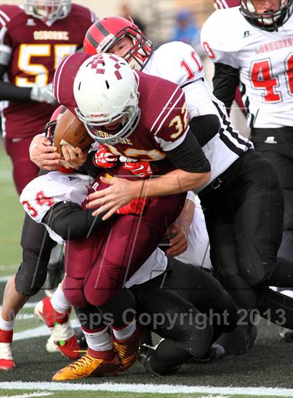 Thumbnail 3 in Hodgeman County vs. Osborne (KSHSAA 8M Division 1 Final) photogallery.