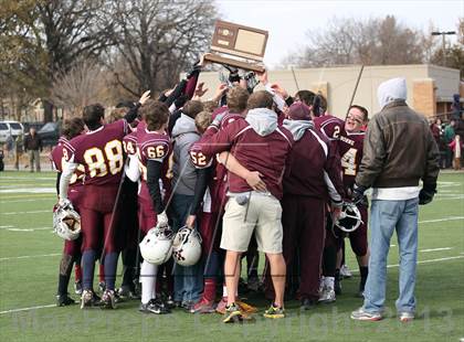 Thumbnail 2 in Hodgeman County vs. Osborne (KSHSAA 8M Division 1 Final) photogallery.